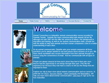 Tablet Screenshot of animal-connection.net